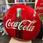 Coca-Cola Button Sign