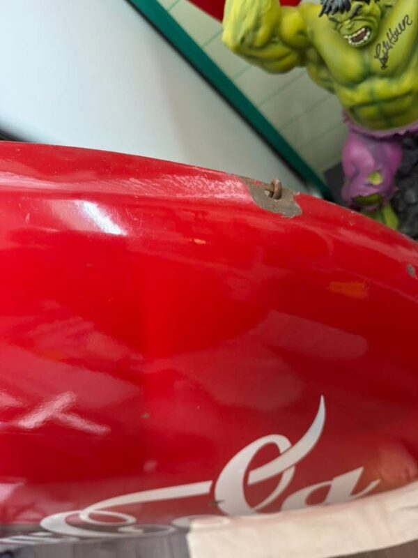 Coca-Cola Button Sign