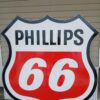 Phillips 66 porcelain sign