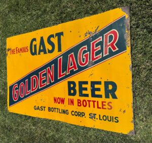 The Famous Gast Golden Lager Beer