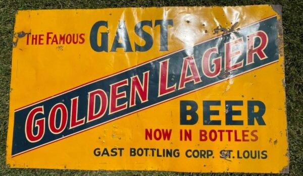 The Famous Gast Golden Lager Beer
