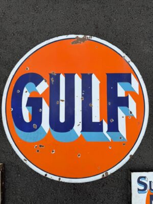 Gulf Oil sign