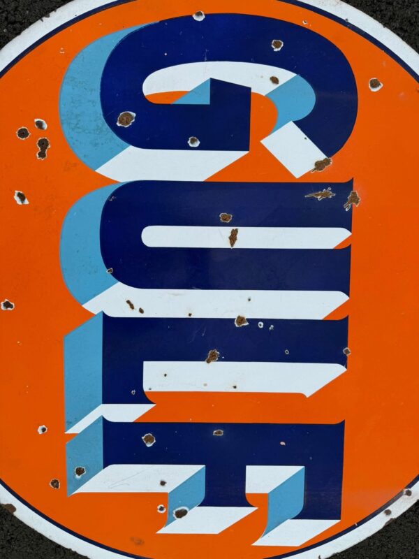 Gulf Oil sign