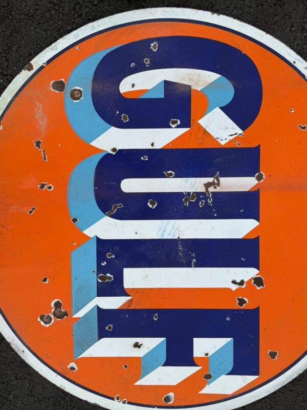 Gulf Oil sign