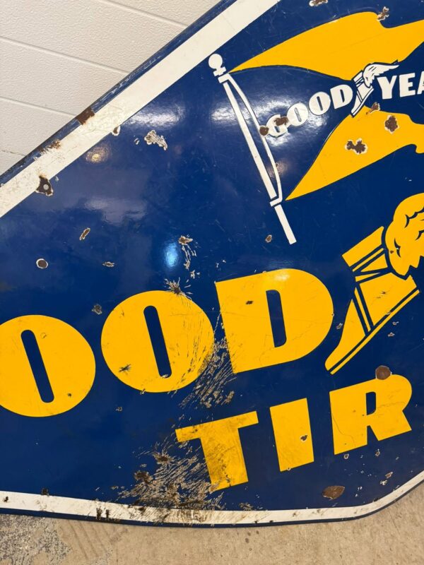 Goodyear tires sign