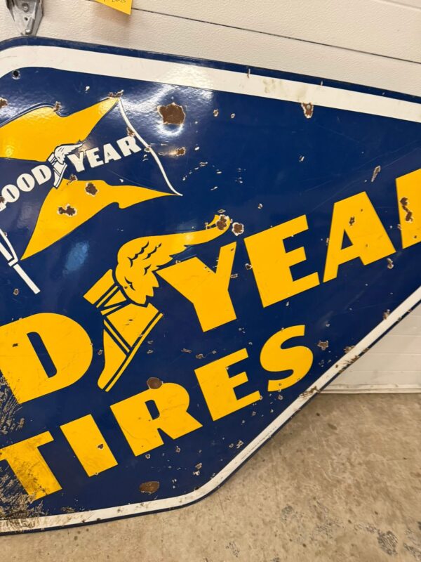 Goodyear tires sign