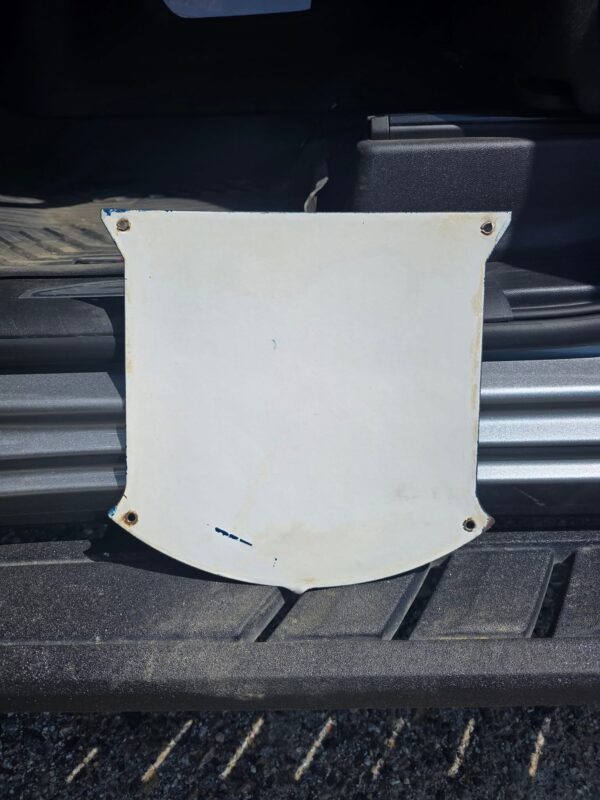 Mobilgas pump plate
