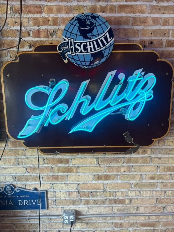 Schlitz Beer Tavern Marquee