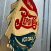 Pepsi Cola Double dot Die Cut soda Sign
