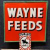 vintage Wayne Feeds Sign