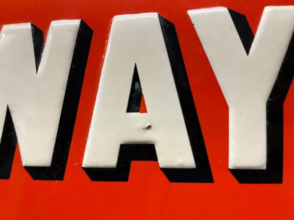 vintage Wayne Feeds Sign