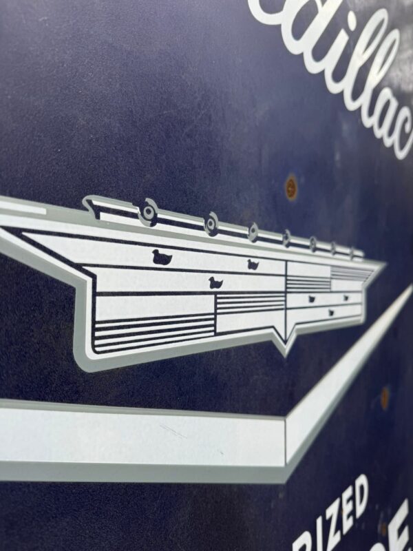 CADILLAC AUTHORIZED SERVICE SIGN