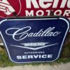 CADILLAC AUTHORIZED SERVICE SIGN
