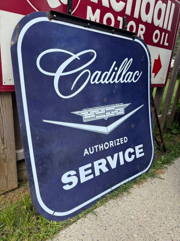 CADILLAC AUTHORIZED SERVICE SIGN