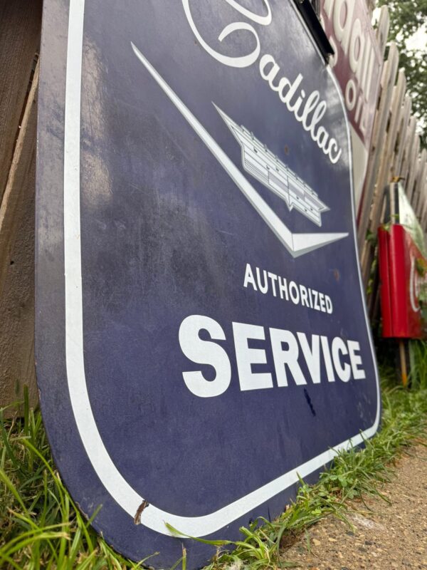 CADILLAC AUTHORIZED SERVICE SIGN