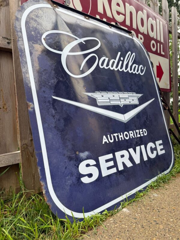 CADILLAC AUTHORIZED SERVICE SIGN