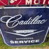 CADILLAC AUTHORIZED SERVICE SIGN