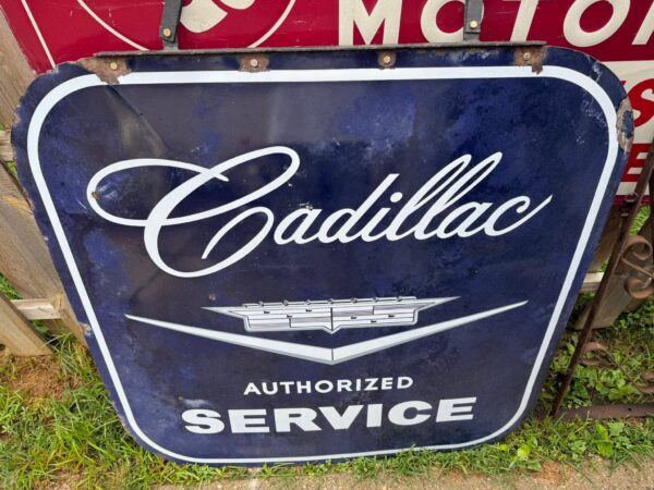 CADILLAC AUTHORIZED SERVICE SIGN