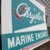 Chrysler marine Sign