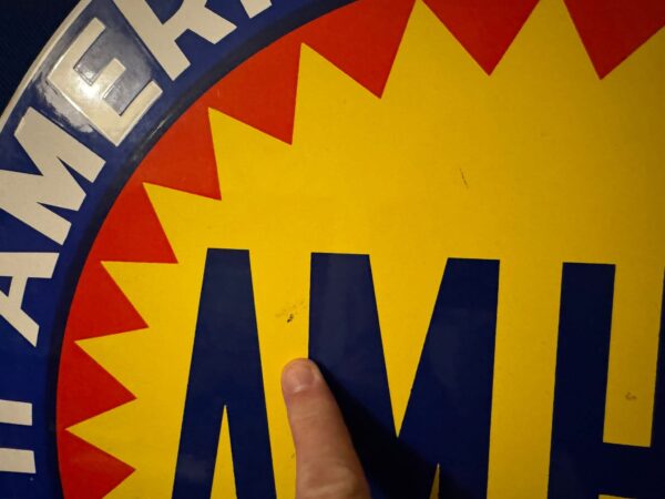 American Motor Hotel Association Porcelain