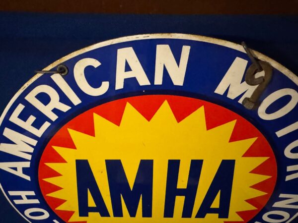 American Motor Hotel Association Porcelain