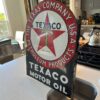 Texaco black T die cut